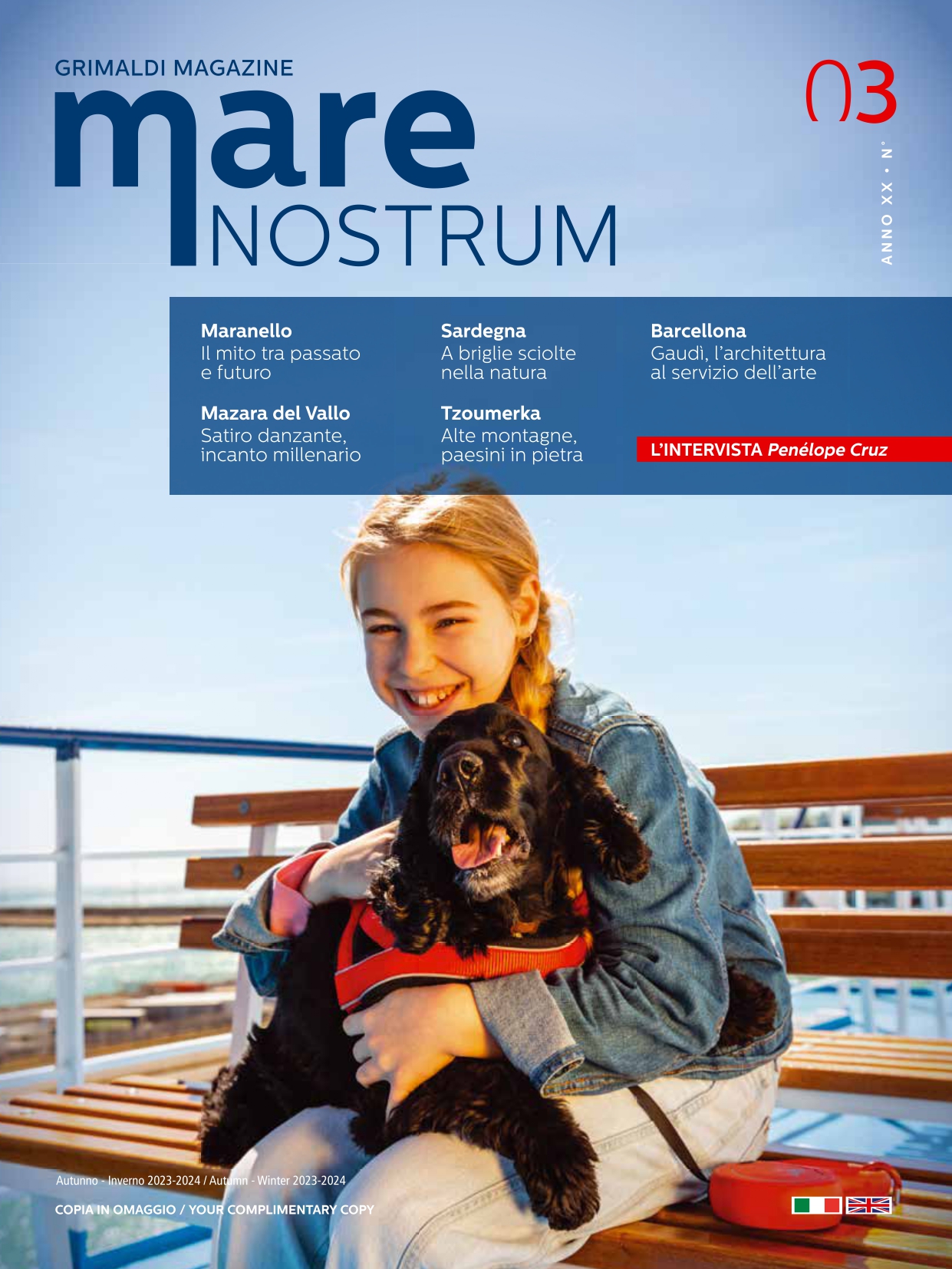 Grimaldi Magazine Mare Nostrum (Anno XX n. 3) Italiano-Inglese